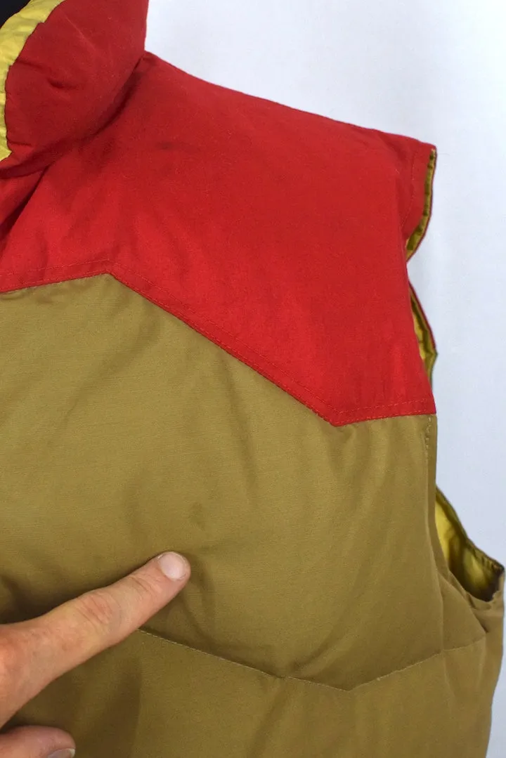 Tan Puffer Vest