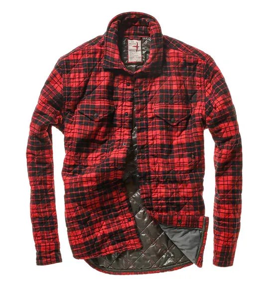The Quilted Flannel Shirt Jacket