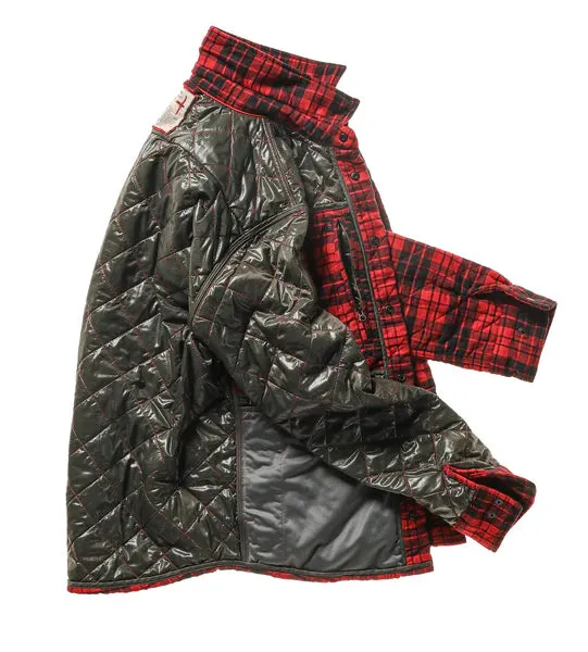 The Quilted Flannel Shirt Jacket