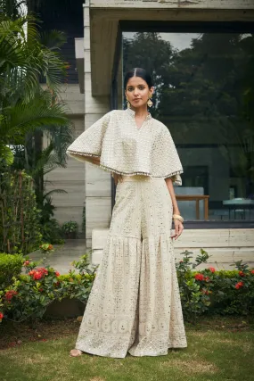 Venya Cape with Sharara