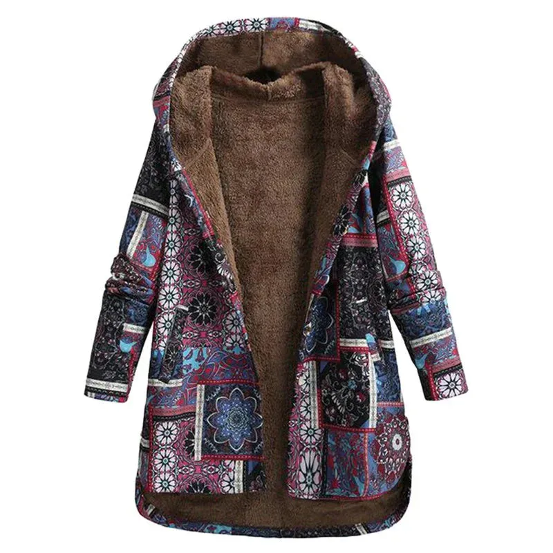 Vintage Hooded Winterjas