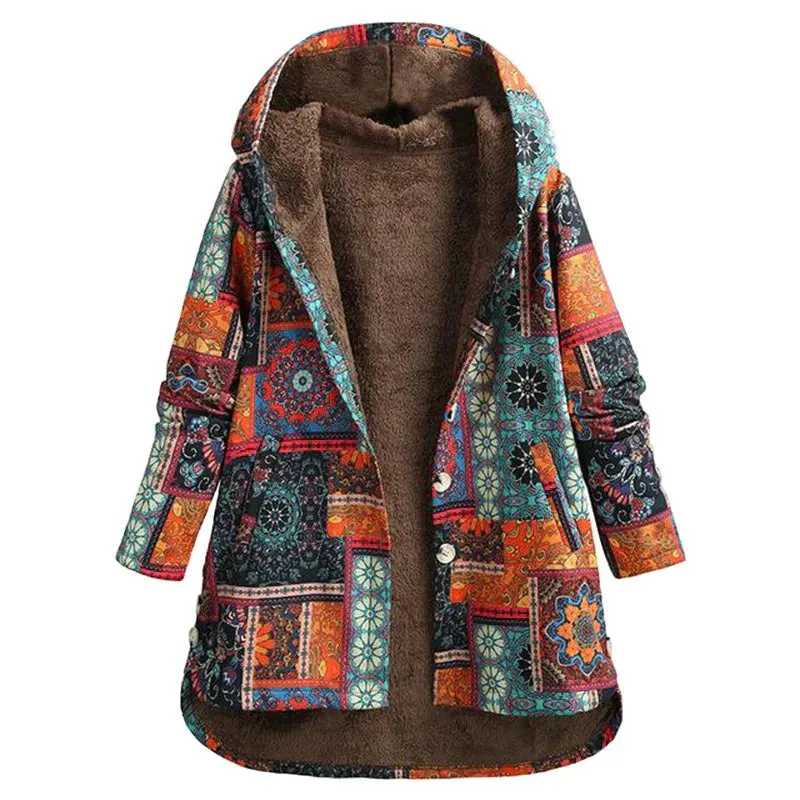 Vintage Hooded Winterjas