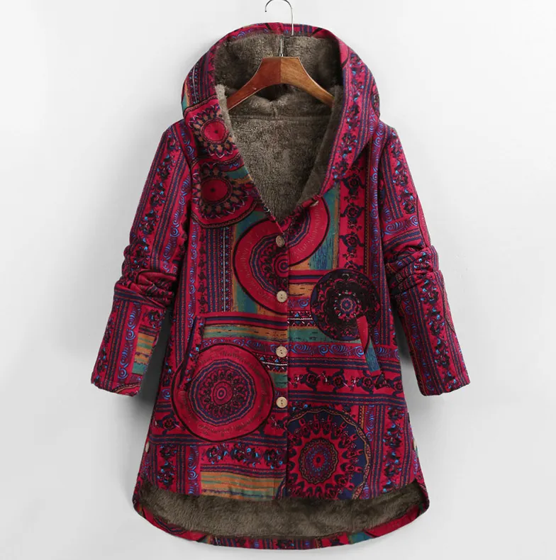 Vintage Hooded Winterjas