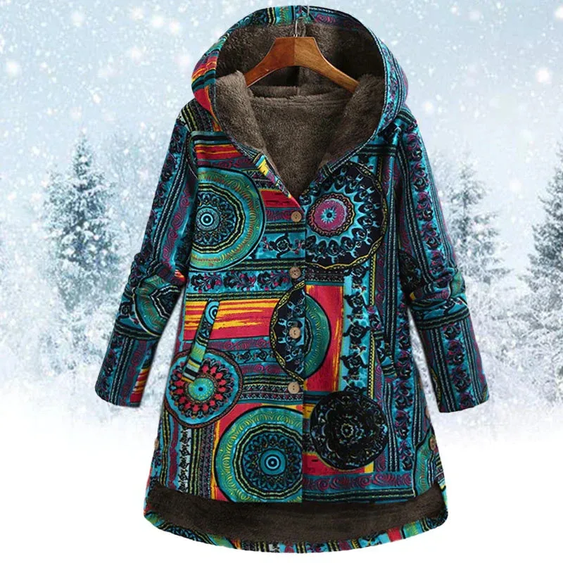 Vintage Hooded Winterjas