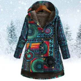 Vintage Hooded Winterjas