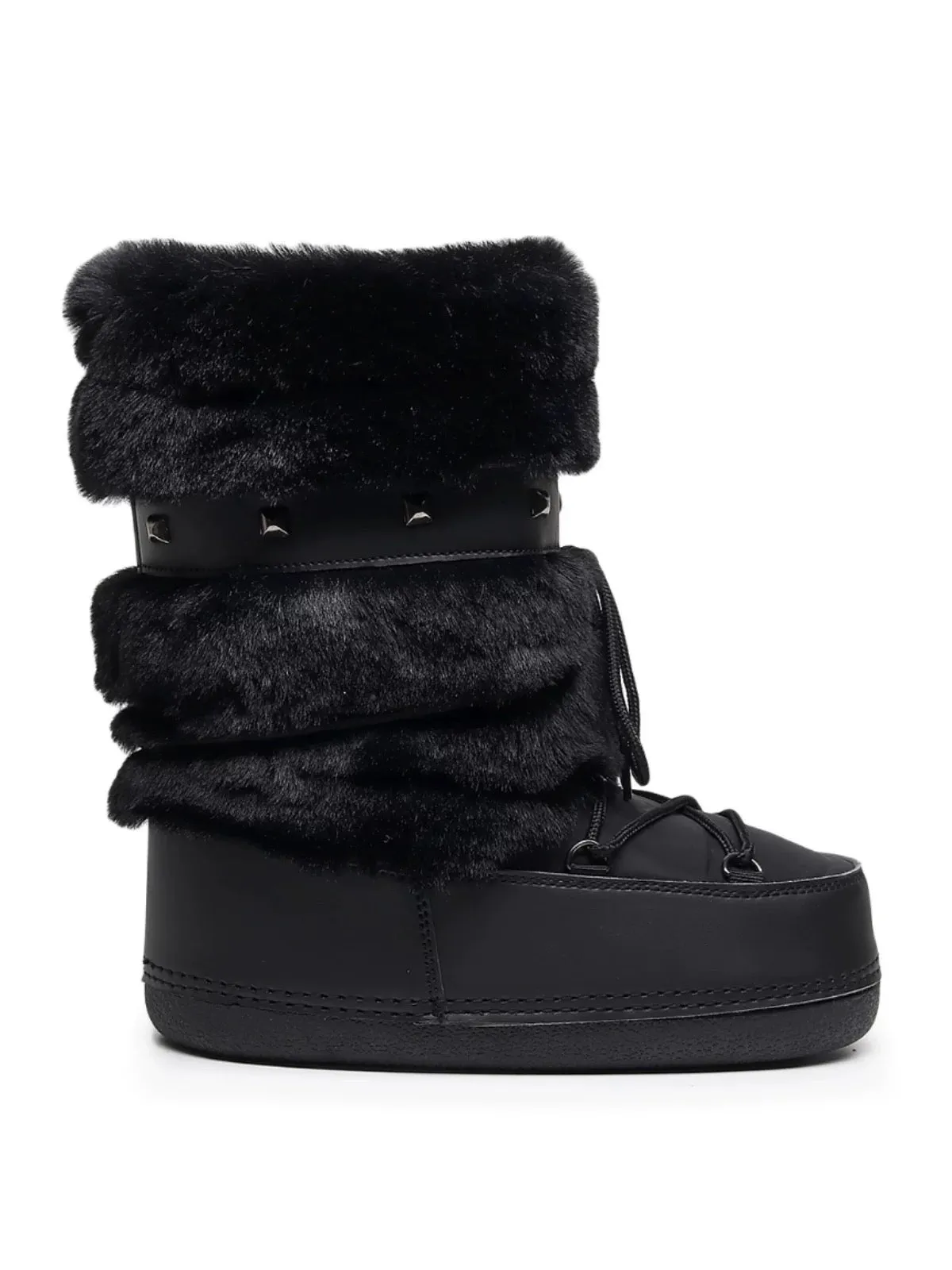 Wenkouban-Winter 2024 New American Retro Design 1980s fashion y2k outfits Arctic Luxe Fur Boots