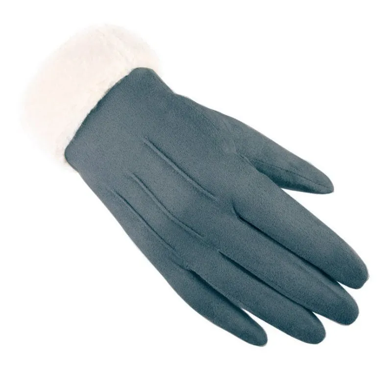 Winter Elegance: Touchscreen Cotton Gloves for Women - Stylish, Warm, and Eco-Friendly