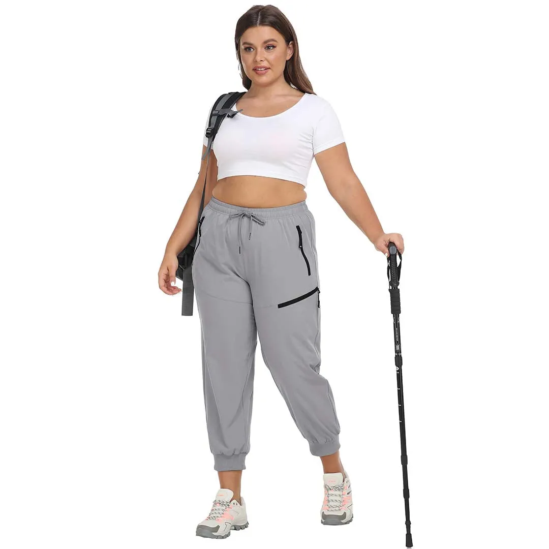 Women's plus-size spring and autumn lightweight quick-drying outdoor overalls