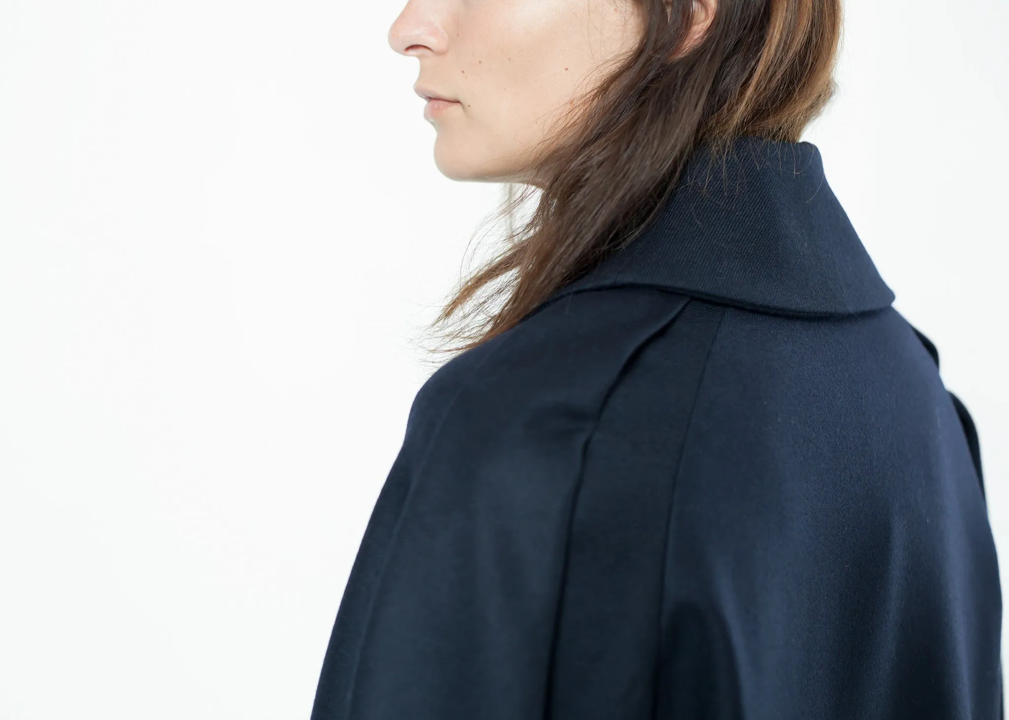 Wool Cocoon Jacket - Less Choice